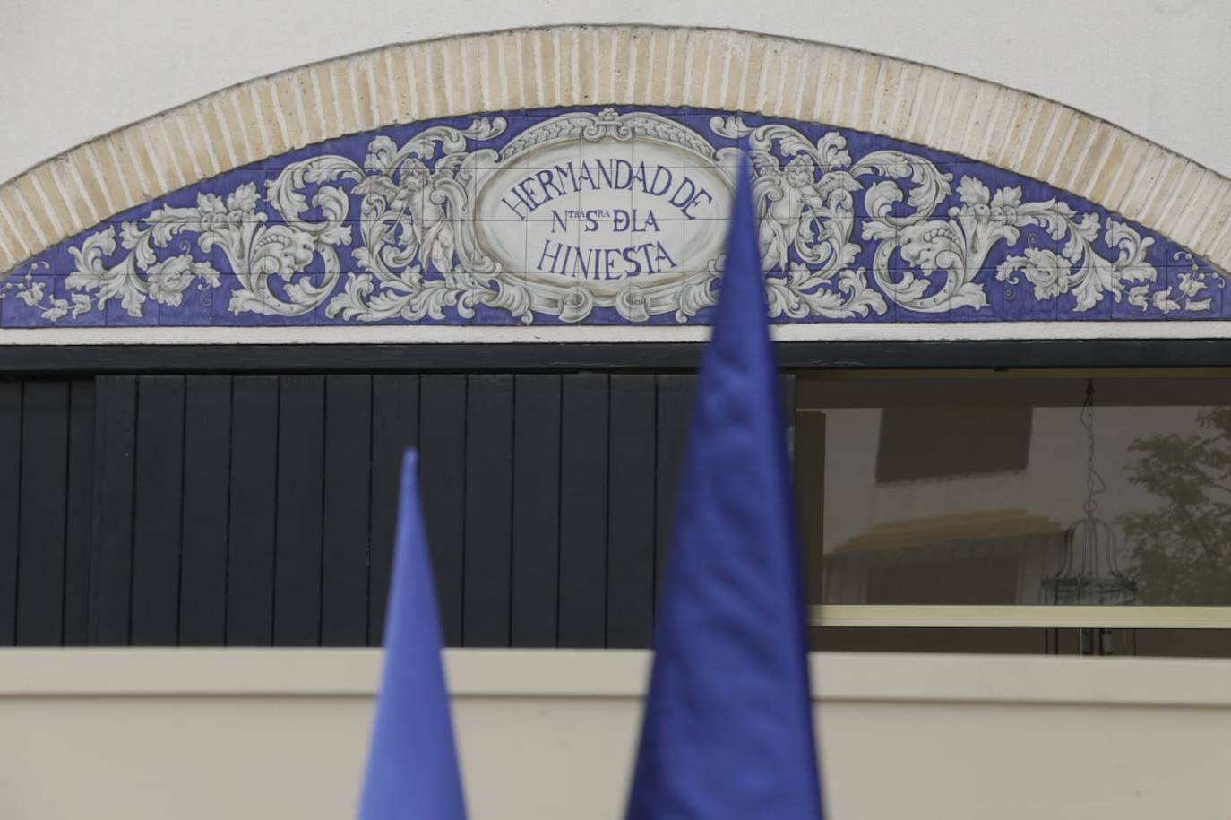 La hermandad de la Hiniesta no ha podido realizar su esperada estación de penitencia este Domingo de Ramos