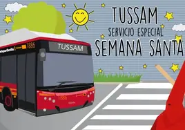 Estos son los horarios especiales de los autobuses de Tussam para la Semana Santa de Sevilla 2024