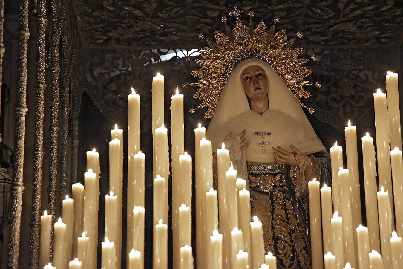 La noche del Lunes Santo se vivió gran emoción con la salida del Museo