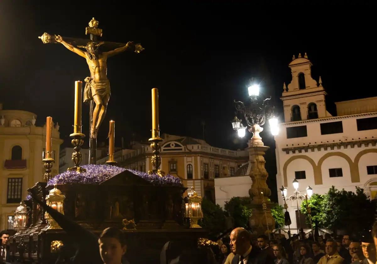 El Cristo de Burgos en una imagen de archivo