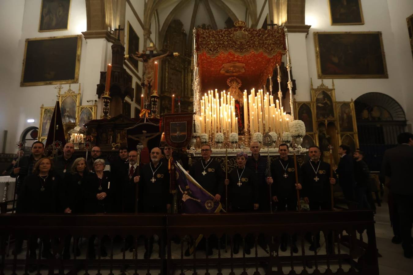 La hermandad del Cristo de Burgos no ha podido realizar su estación de penitencia en la Semana Santa de Sevilla 2024