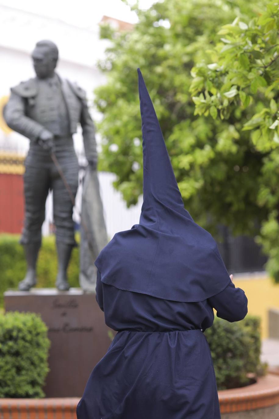 Se suspende la estación de penitencia de la hermandad del Baratillo debido a la lluvia