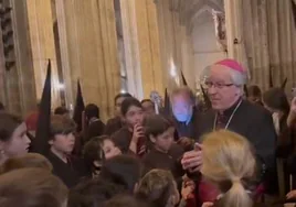 El arzobispo de Sevilla arropa al Buen Fin en la Catedral