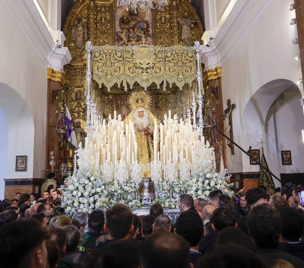 La hermandad de la Esperanza de Triana fue la primera de la noche en comunicar que no saldrían a las calles de Sevilla en la Madrugada 2024