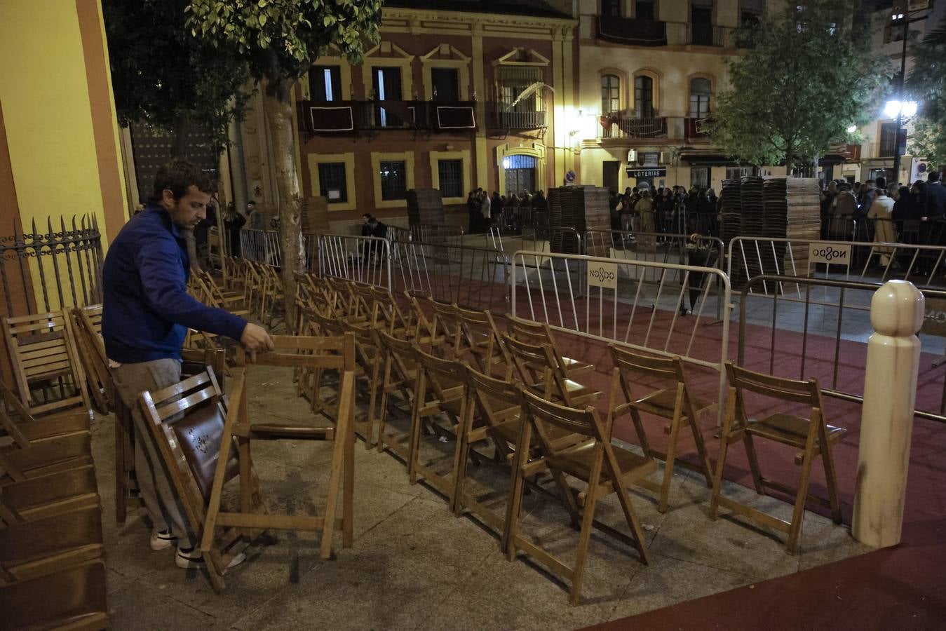 La hermandad del Gran Poder no pudo realizar su estación de penitencia a la Catedral en 2024 por la lluvia