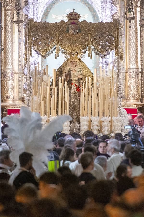 La hermandad de la Macarena no pudo procesionar por las calles de Sevilla en la Madrugada 2024 por las malas previsiones meteorológicas