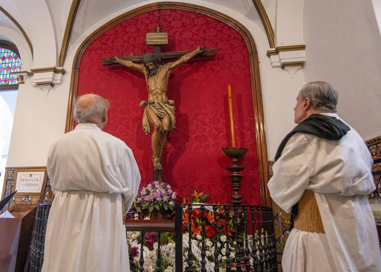 La Soledad de San Buenaventura no pudo salir a las calles de Sevilla en el Viernes Santo de 2024