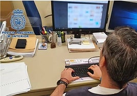 Un sevillano cazado con más de 800 archivos de contenido pedófilo