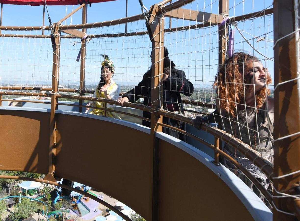 Un momento de la presentación a los medios de la nueva programación de Isla Mágica para la temporada 2024