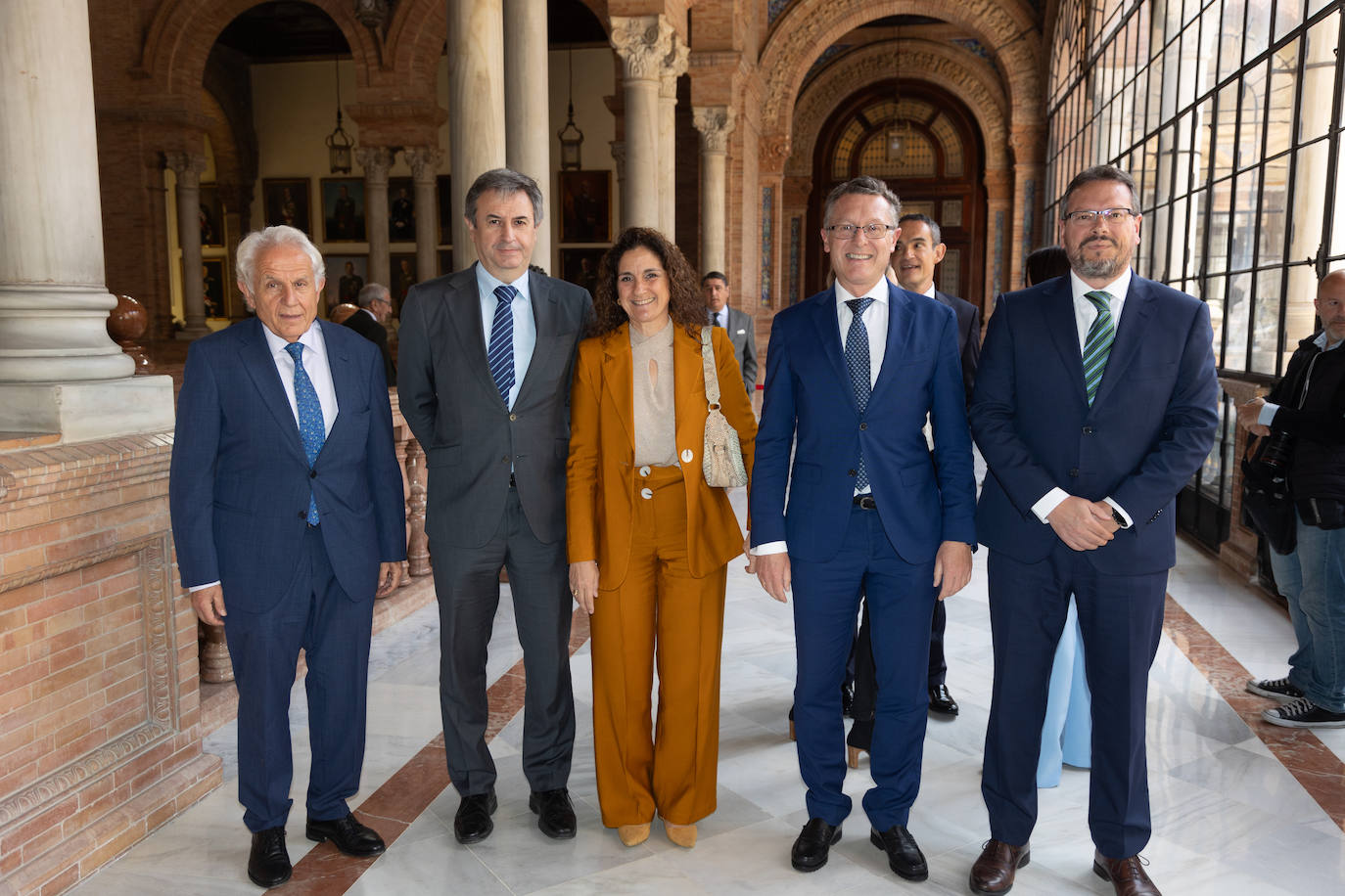 Antonio Pascual, Rafael Sánchez Duran, Rafael Osuna, Juan Jose Sánchez y Luis Miguel Agra