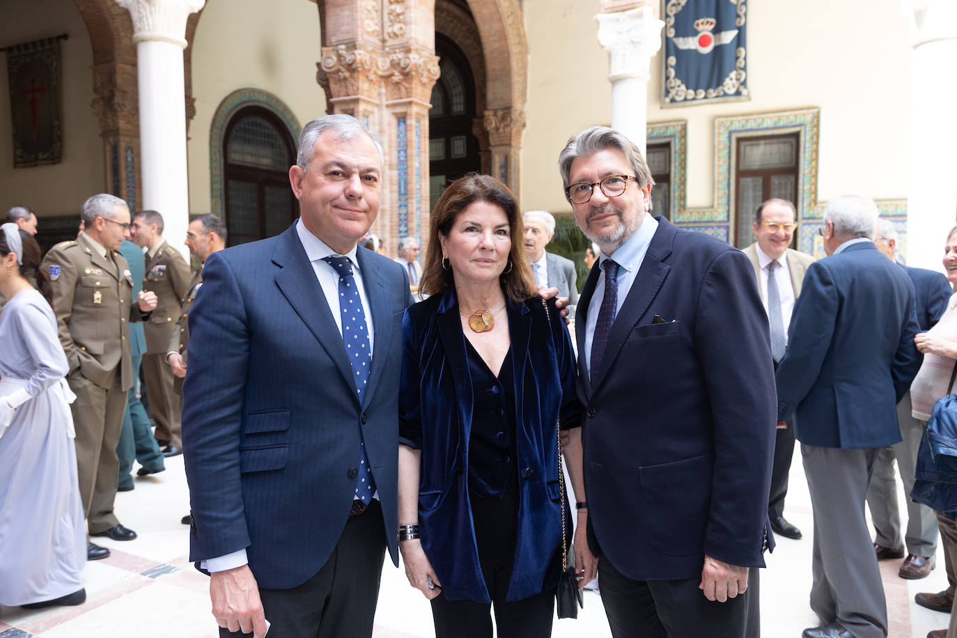  José Luis Sanz, Anabel Morillo e Ignacio Camacho