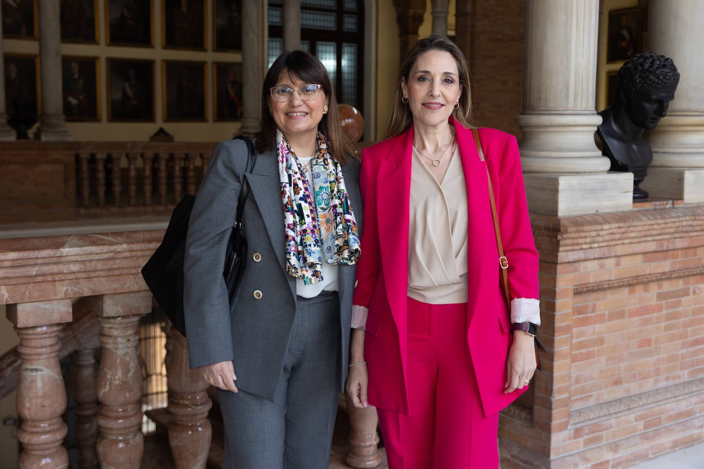  Milagrosa Romero y Eva María Rivero