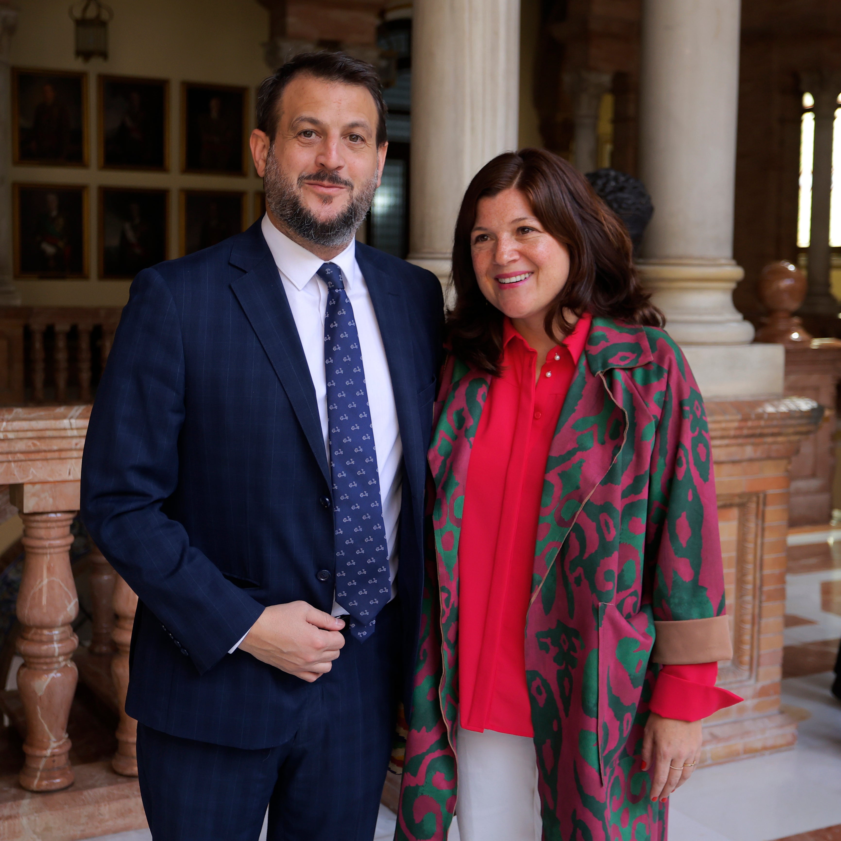 Juan Fernández Miranda y Marta Parias