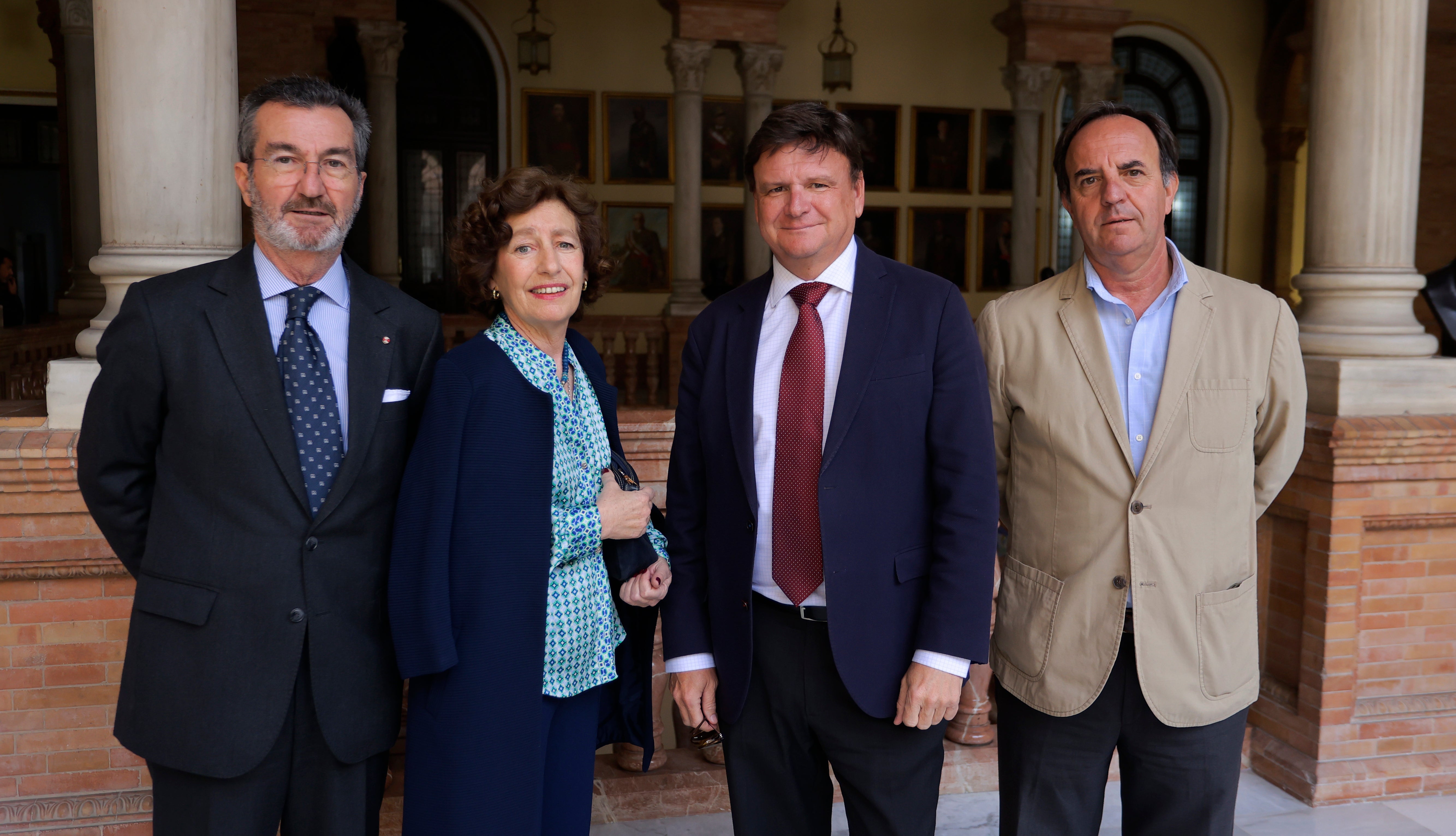 Marcelo Maestre, Blanca Halcón, Rafael Ventura y Manuel Gallego