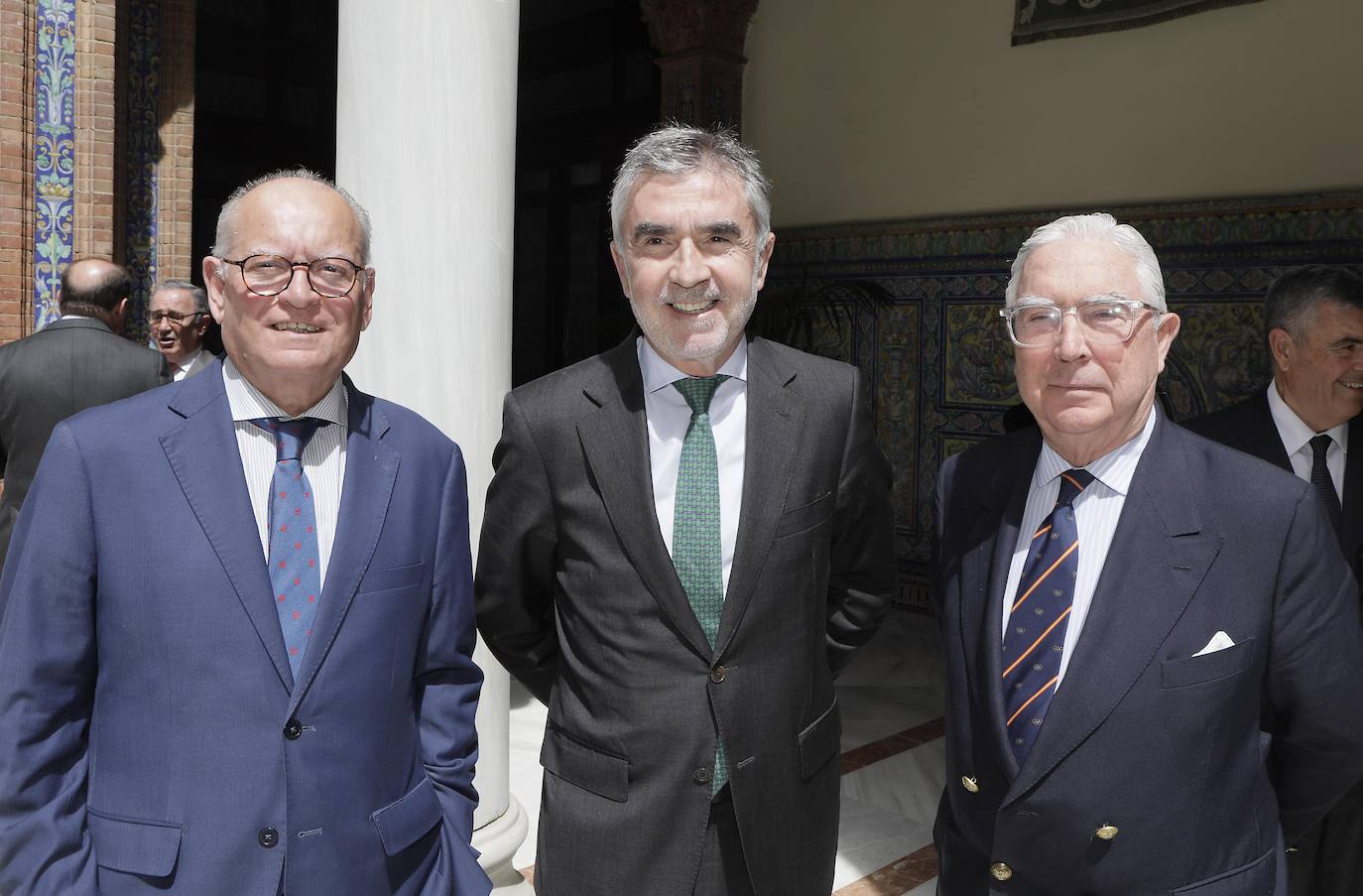 Álvaro Ybarra, Iñaki Arechabaleta y Enrique Moreno de la Cova