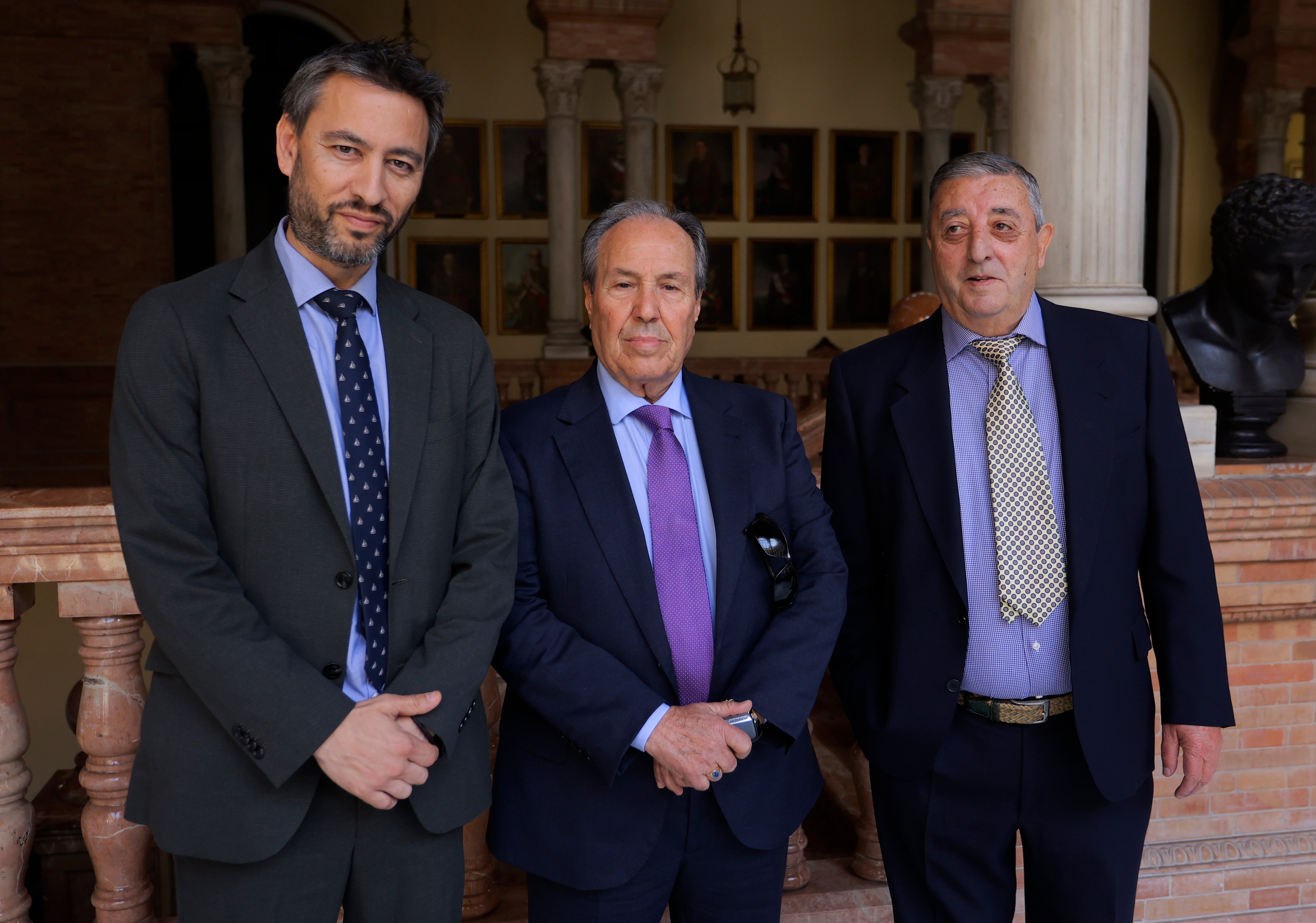 Carlos Gallardo, Enrique Cascajosa y José Luis Rodríguez