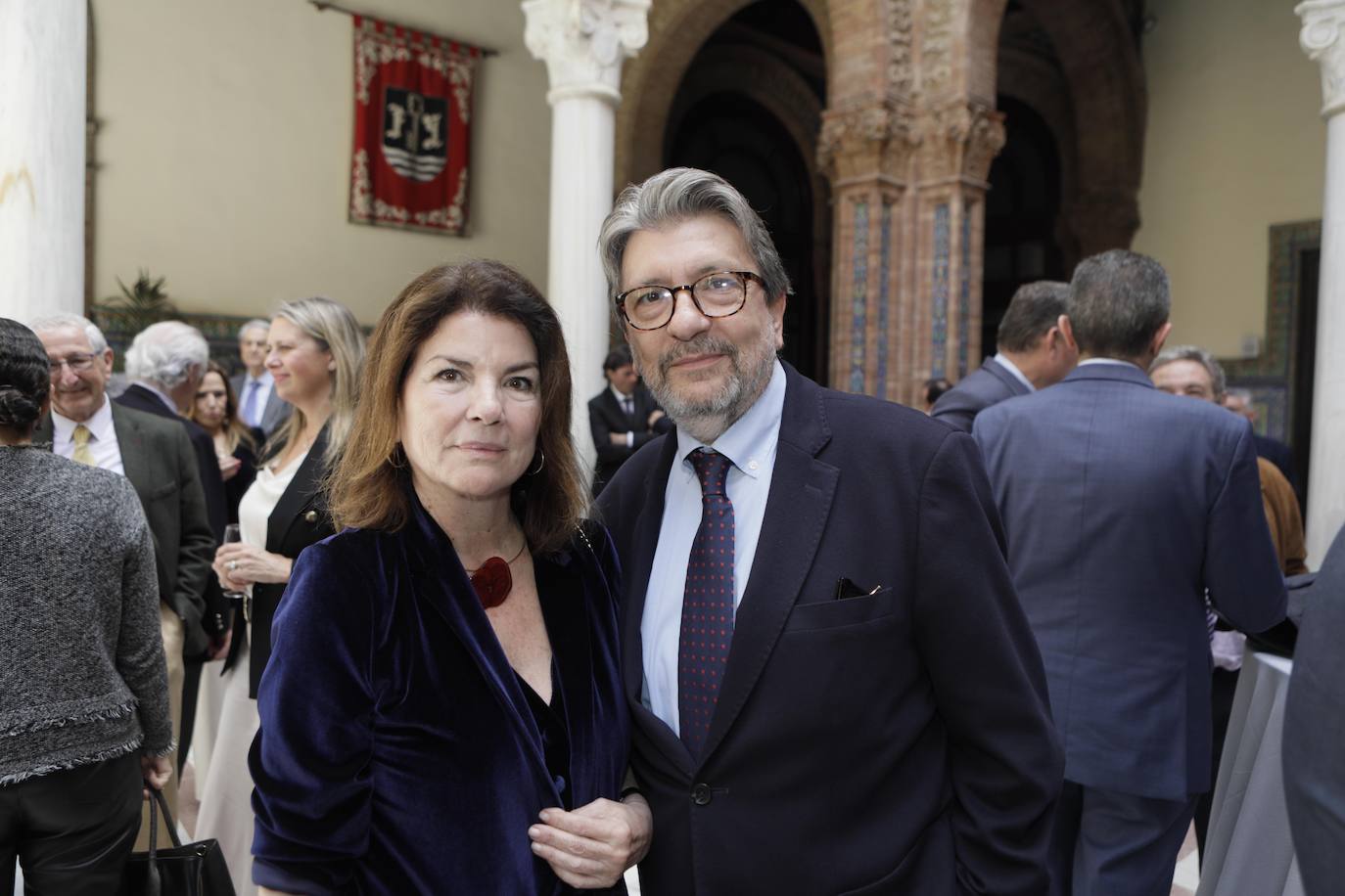 Anabel Morillo e Ignacio Camacho