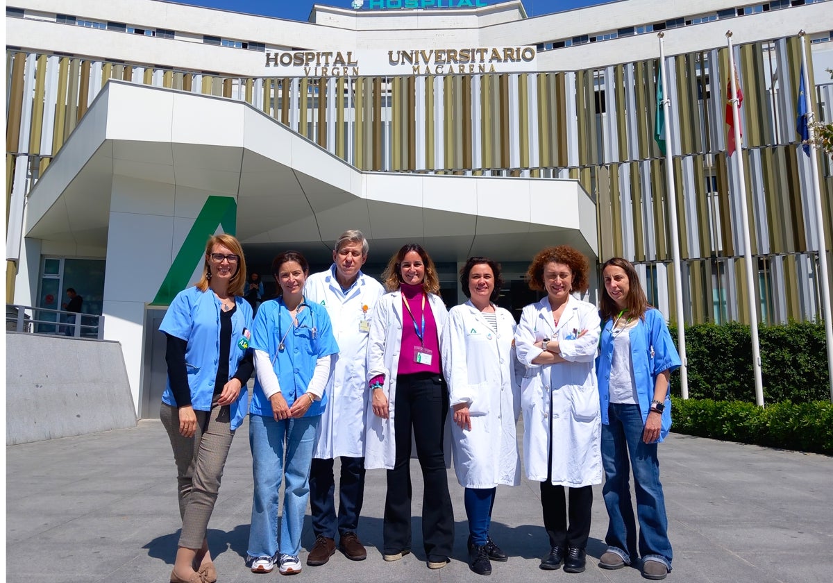 Carmen Rivero, María Losada, Juan Andrés Conejero, Irene Alonso, Marina López. Paola Diaz y Rocío