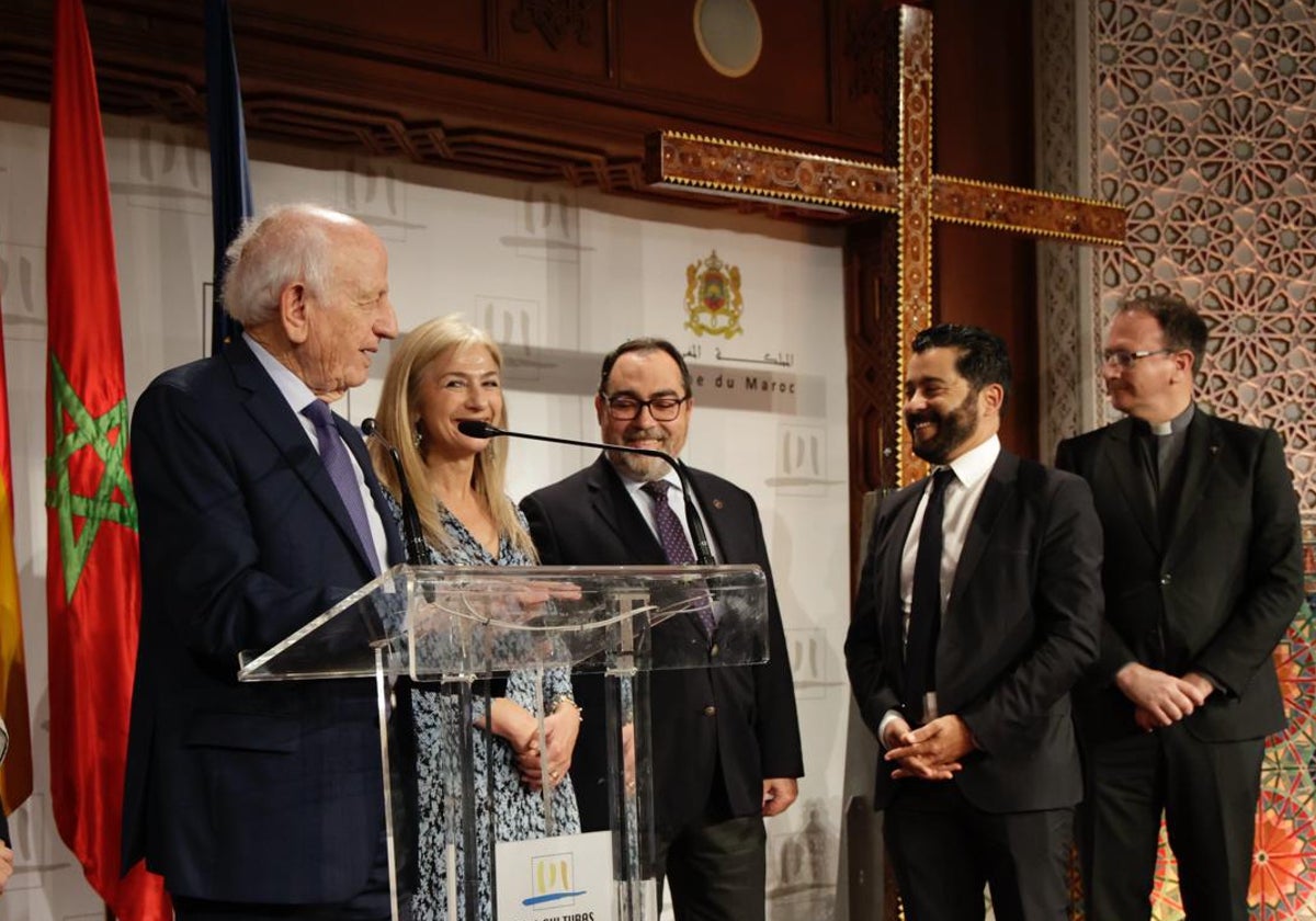André Azoulay, Patricia del Pozo, Víctor Padilla, Tarik Ottmani y Gabriel Sánchez