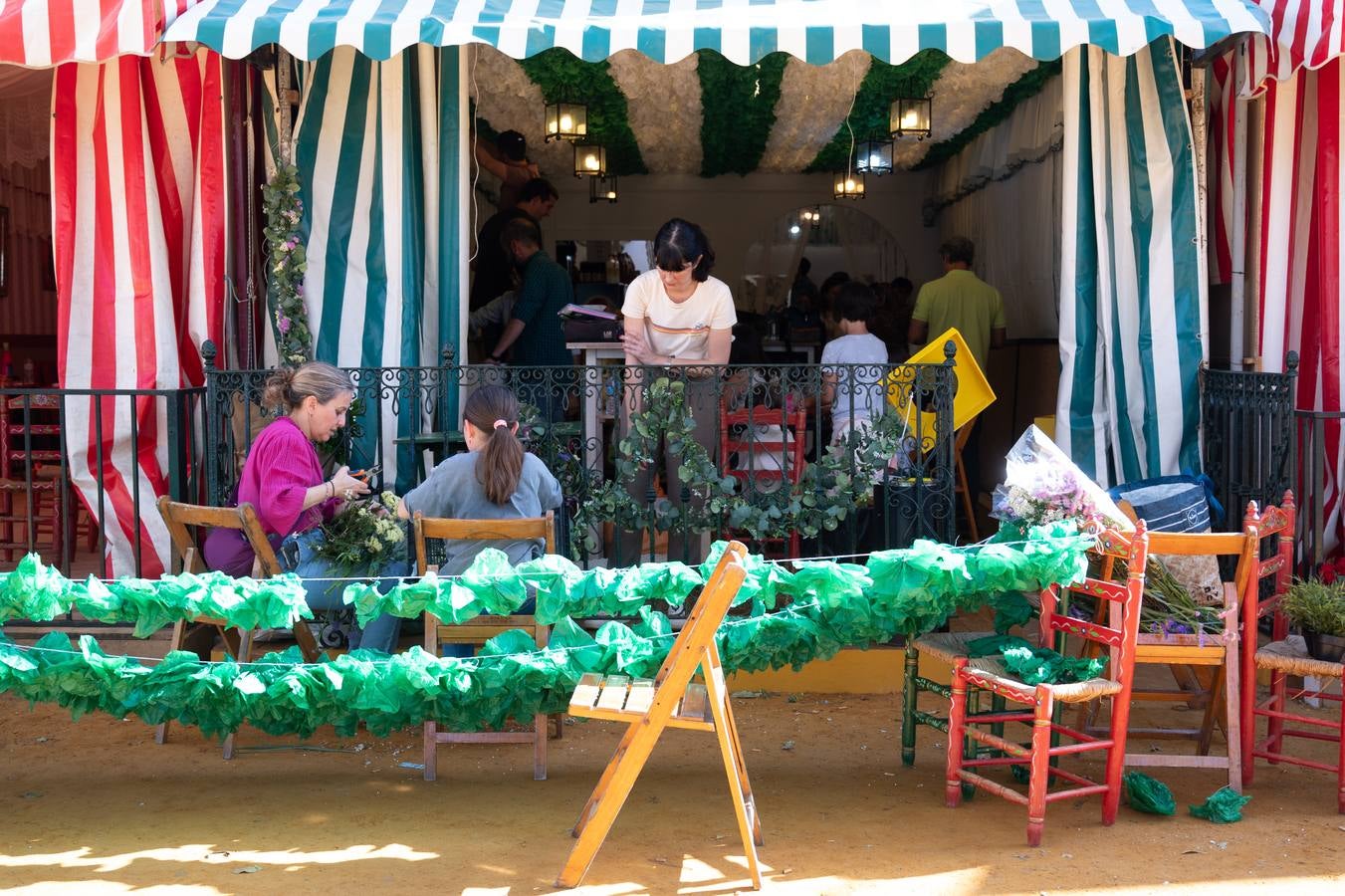 Ambiente del Real este viernes previo al día del pescaíto