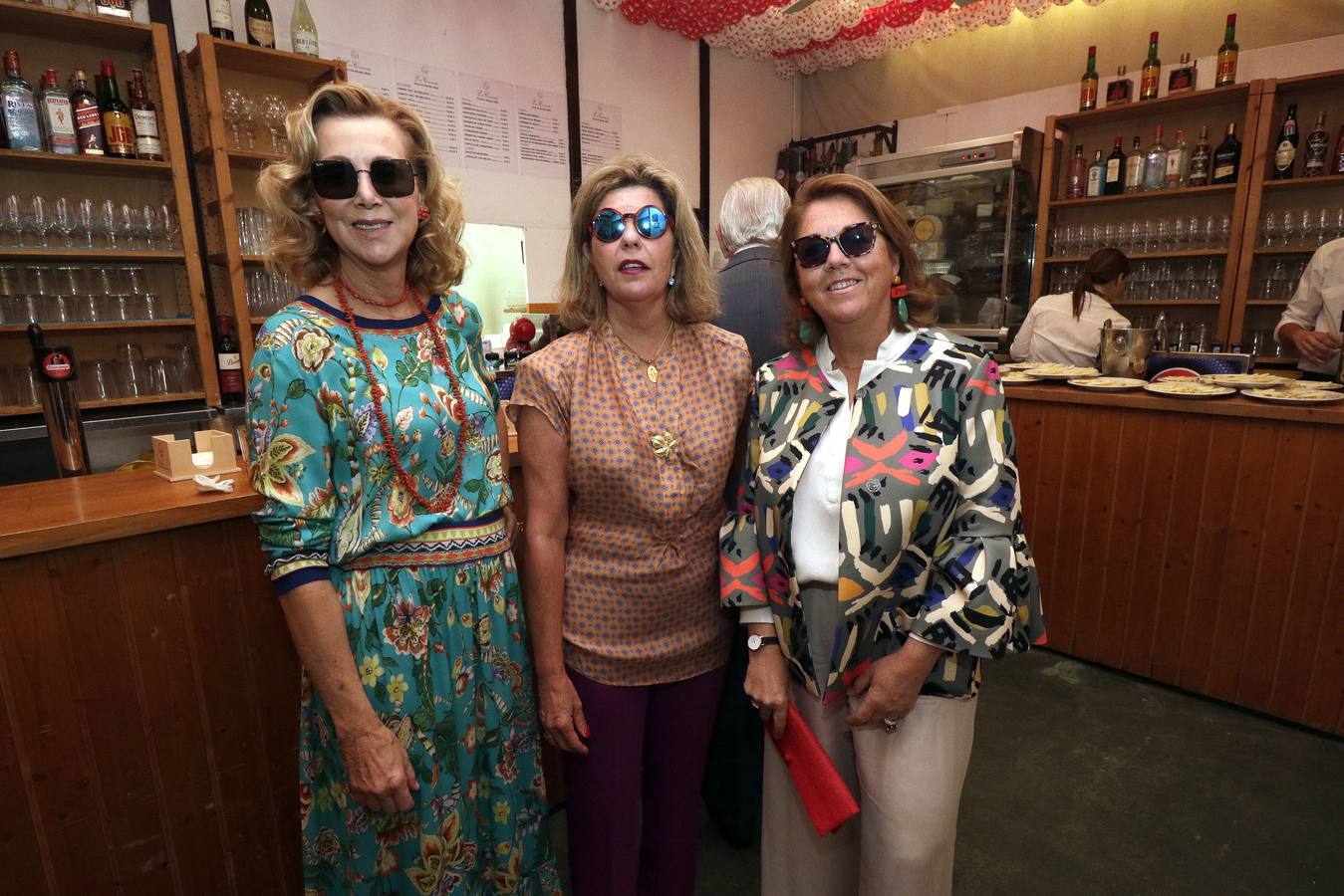 Mónica Velasco, Margarita González Palomino y Consuelo González Ruiz