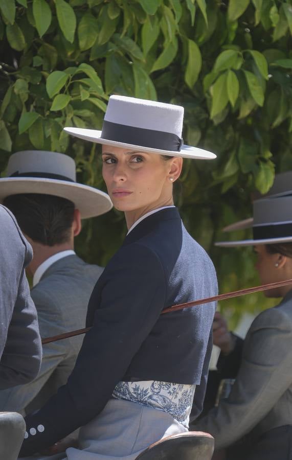 Ambiente en el real durante el domingo de Feria