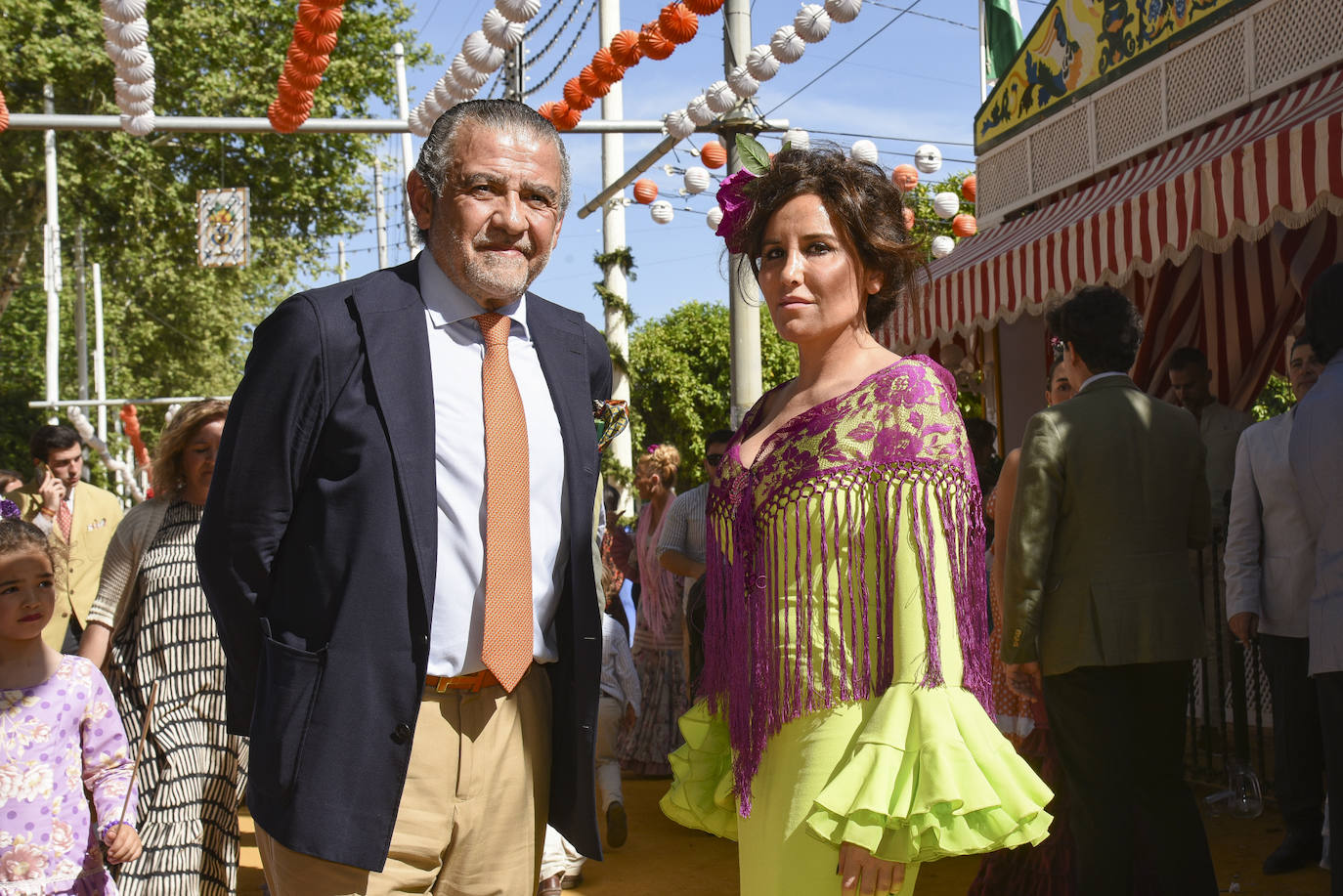 Jaime Martínez Bordiú con Marta Fernández
