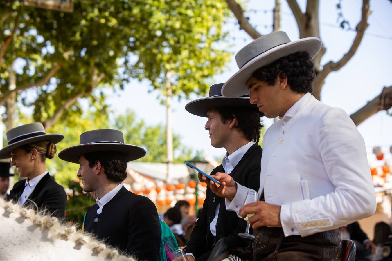 Ambiente en el real durante el miércoles de la Feria de Abril 2024