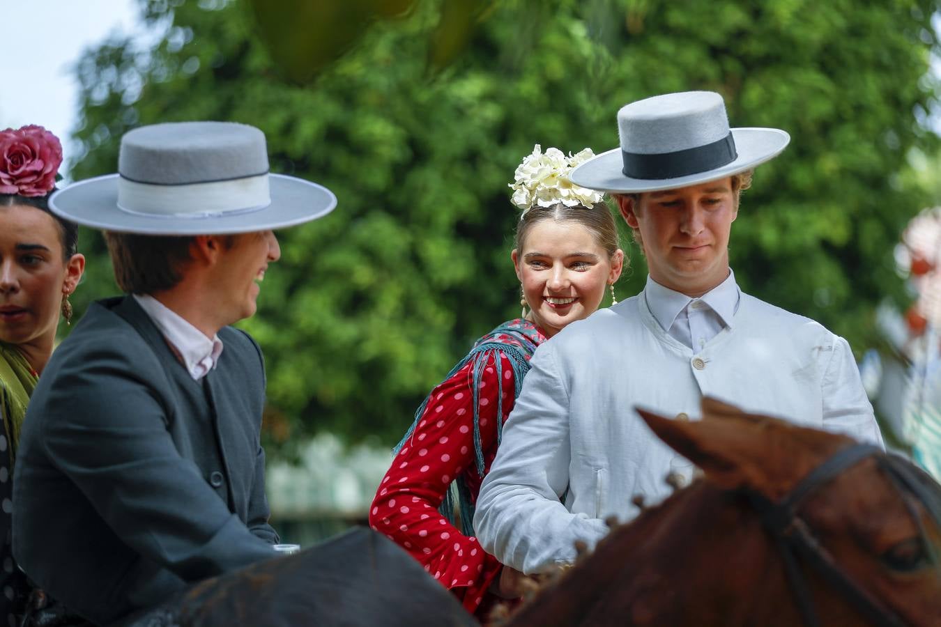 Ambiente en el real durante el miércoles de la Feria de Abril 2024