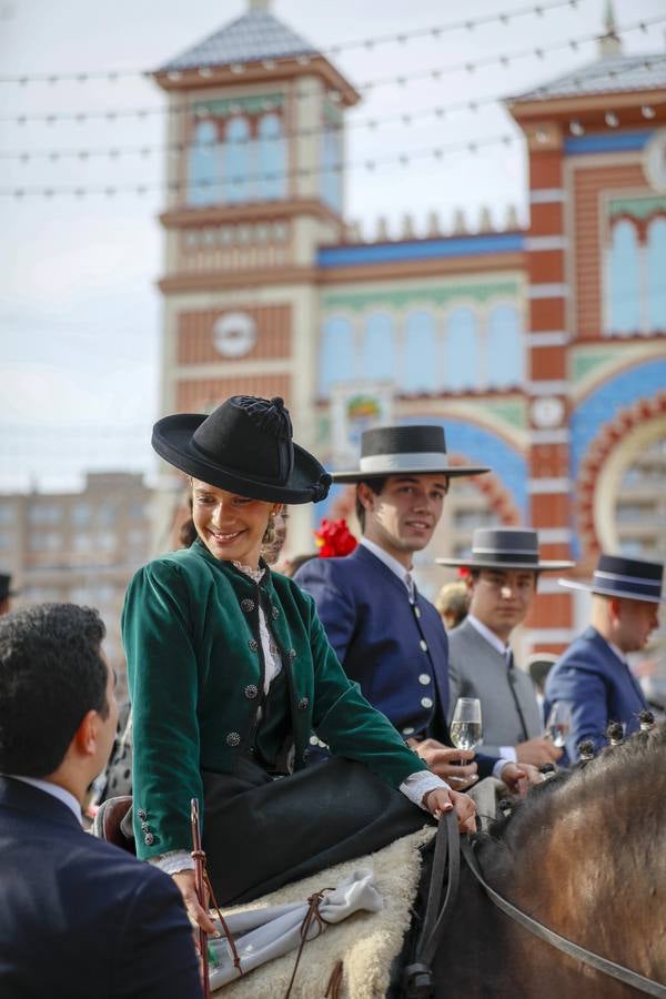 Ambiente en el real durante el miércoles de la Feria de Abril 2024
