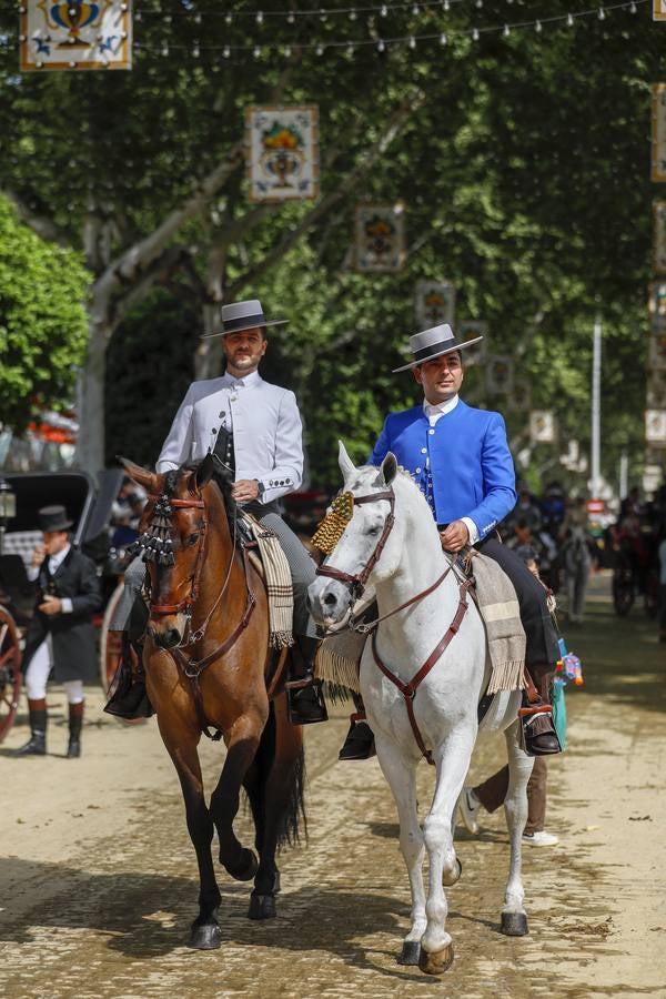 Ambiente en el real durante el miércoles de la Feria de Abril 2024