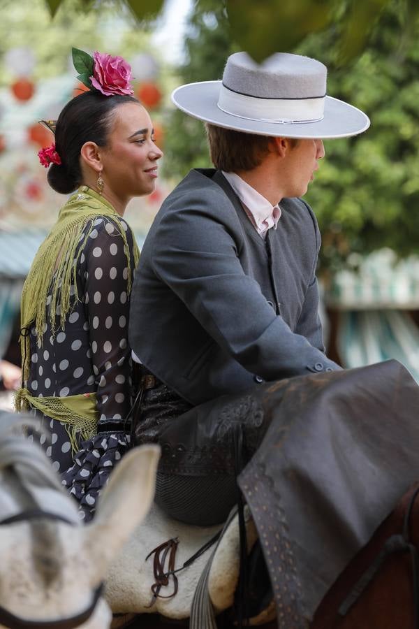 Ambiente en el real durante el miércoles de la Feria de Abril 2024