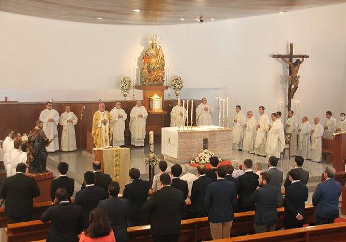 Eucaristía en el Seminario de Sevilla