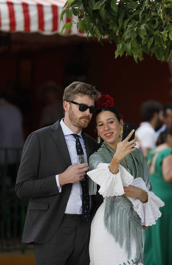 Ambiente en el real durante el viernes de la Feria de 2024