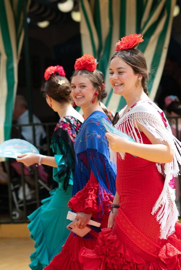 Ambiente en el real durante el viernes de la Feria de 2024