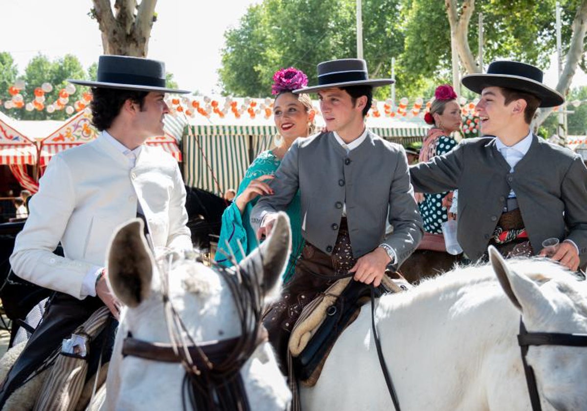 Una imagen de la Feria de Sevilla