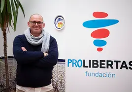 Luis Gómez, persona acompañada en Fundación Prolibertas