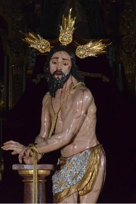 El Señor Atado a la Columna de la hermandad de la Vera-Cruz de Utrera pudo ser una obra de juventud de Ruiz Gijón