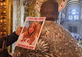 El abuelo de Marta del Castillo se encomienda al Apóstol Santiago con un camino reivindicativo