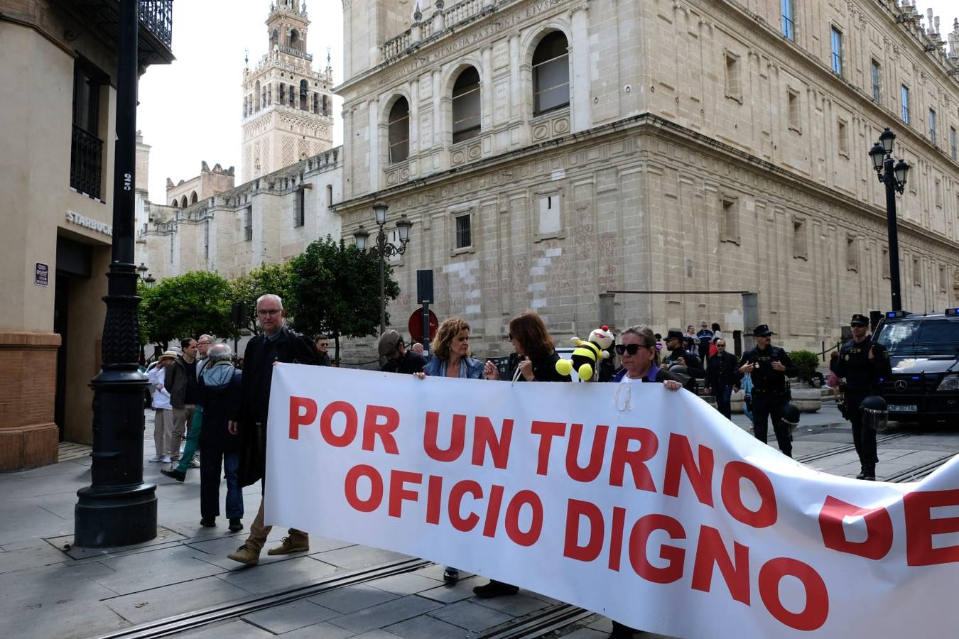 Manifestación por el 1 de Mayo celebrada en Sevilla