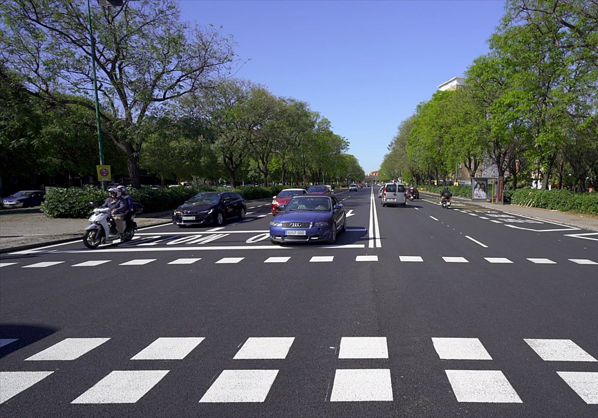 Una imagen de la ronda del Tamarguillo