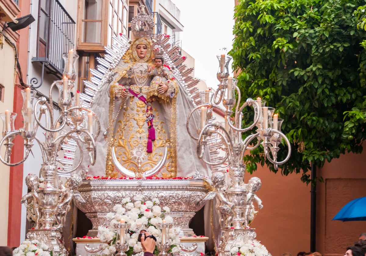 La Virgen de Araceli en su procesión anual