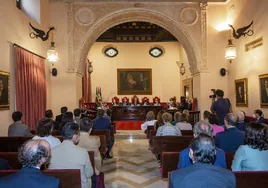 Sevilla acoge un congreso internacional de notarios para abordar la legítima en las herencias.