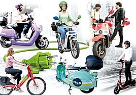 Las motos y patinetes de alquiler tuvieron más de 400.000 usuarios en Sevilla en 2023