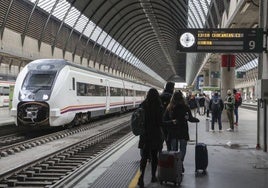 Los trenes Sevilla - Málaga tardarán más en llegar por este motivo