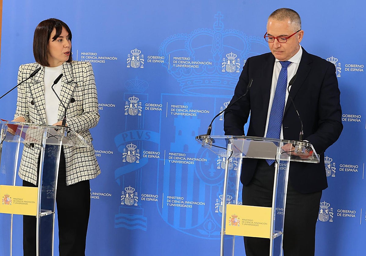 Diana Morant  y Juan Carlos Cortés