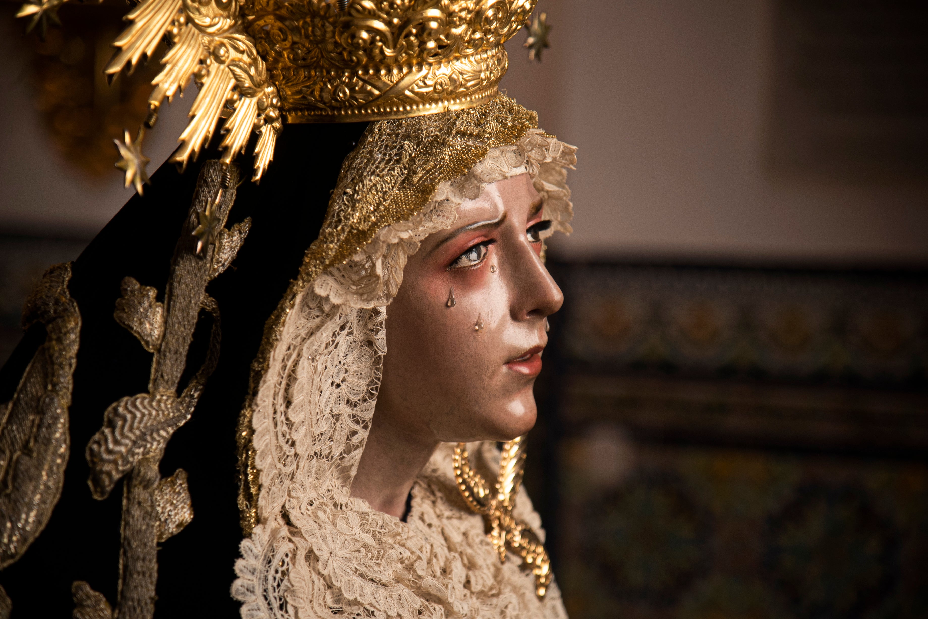 La Virgen del Mayor Dolor en su Soledad de la Carretería