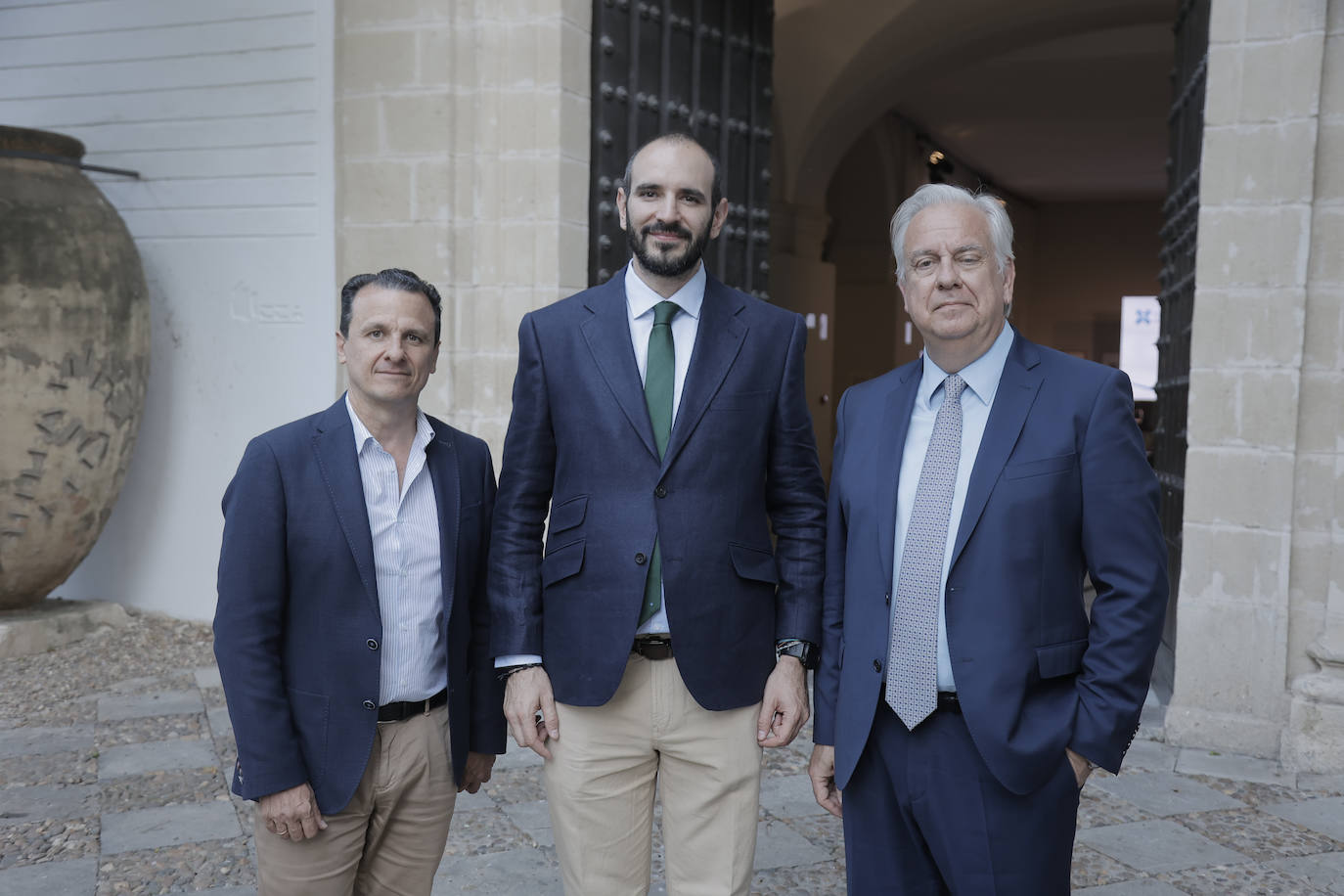 Rafael Millán, Francisco Izquierdo y Luis Menchén