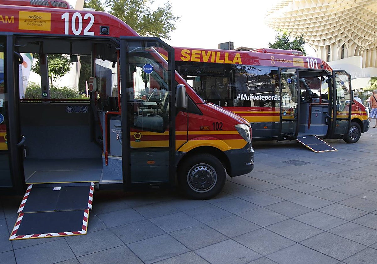 Microbuses eléctricos de Tussam