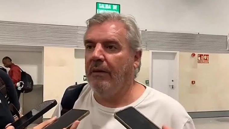 El presidente del Cádiz CF, Manuel Vizcaíno,